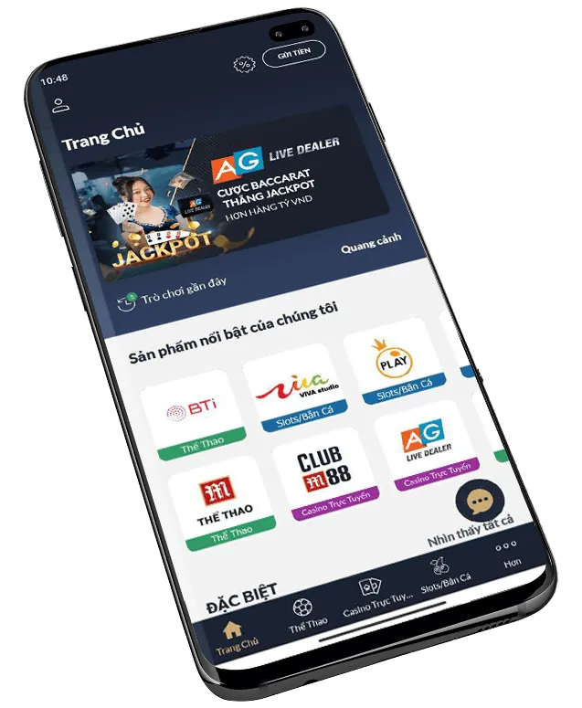 Ứng dụng cá cược thể thao 68wim casino trên điện thoại di động