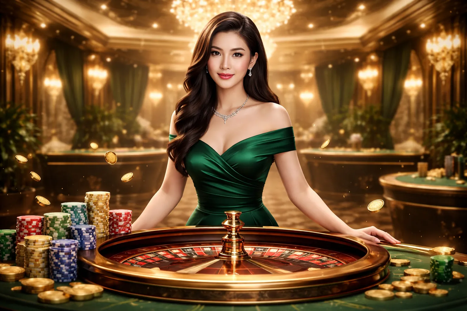 Sòng bạc trực tuyến với dealer người thật