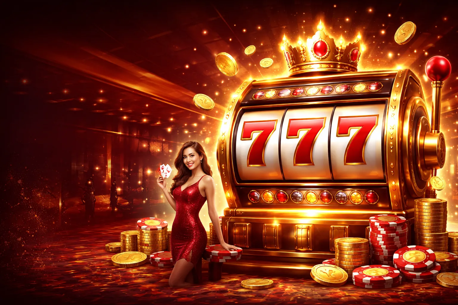 Sảnh trò chơi slot 68wim casino với đồ họa sống động và giải jackpot lớn